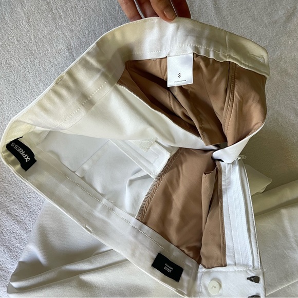 Express super high rise Straight Cropped Ankle Pants - Picture 5 of 5